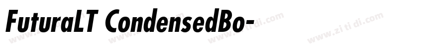FuturaLT CondensedBo字体转换